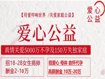定襄捐卵助孕生子 爱心志愿者招募